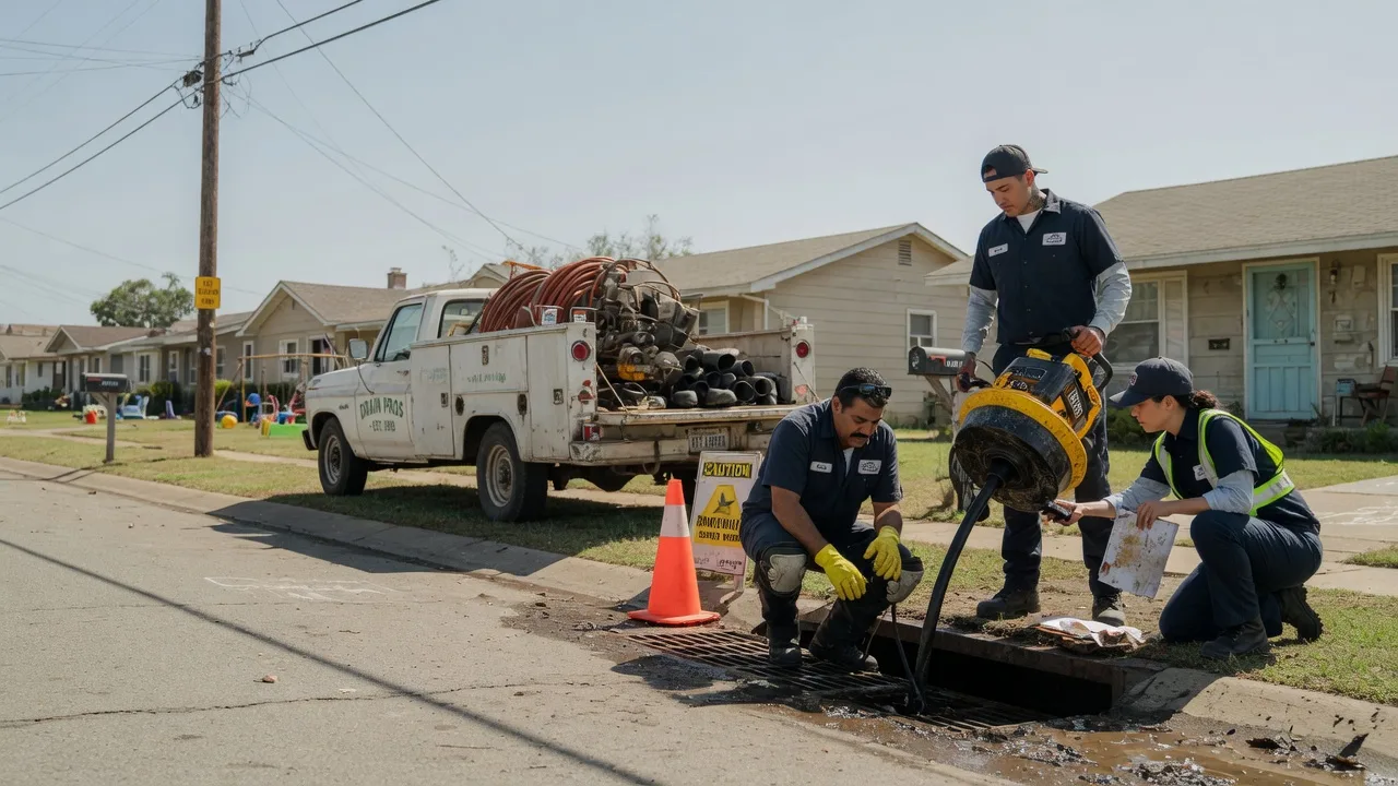 Drain Cleaning in Big Wells, TX near me